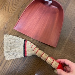 決まりました。ミニ箒とちりとりの画像