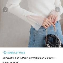 リブニットの画像