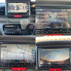 ⭐️早い者勝ちホンダN-BOX⭐️車検2年付き可能ドラレコバックモニター純正カーナビ片側パワスラの画像