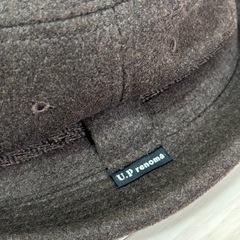 U.P renoma ボーラーハット ブラウンの画像