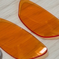 ナイキ オレンジ 交換用サングラスレンズ & ソフトマイクロファイバーケースの画像