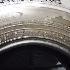 NOKIAN HAKKAPELITTA 1 265/70R16 16インチ スパイクタイヤ 4本 バリ溝 カップピン ハイラックスサーフ ランクル70等　(KTS312)の画像
