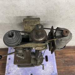 ww4/100 HITACHI 日立工機 BE-360B 卓上ボール盤 13mm 角テーブル 動作確認済 三相 200Ⅴ 穴あけ加工 製造業 設備 工具★直接引取限定◎の画像