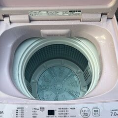 AQUA 洗濯機 AQW-GS7E8(P)　2021年製の画像