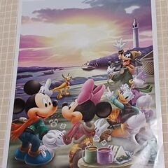 ディズニー キャラクター アート コレクション 読売新聞 額絵シリーズ の画像