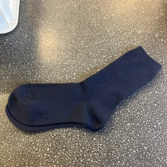 M2510-452 靴下 ネイビー サイズ不明 未使用品の画像