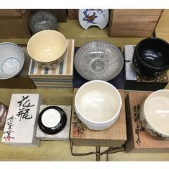 茶道具 茶碗、水指、花瓶、皿などまとめて 15点の画像