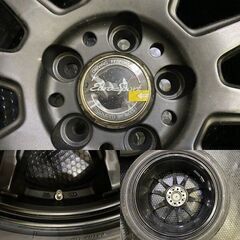 新品 25年製 バランス済【SEIBERLING SL201 215/45R17】夏タイヤ【BLEST EURO SPORT 17インチ 7J5HPCD100+45】プリウス レガシィ等(VTP152)の画像