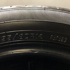 DUNLOP ENASAVE RV505 195/60R16 16インチ 夏タイヤ 4本 21～23年製 バリ溝 ノートe-POWER セレナ ラフェスタ ウィッシュ等　(KTE382) の画像