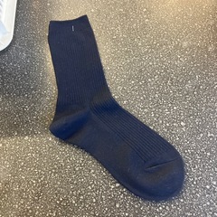 M2510-453　靴下 ネイビー サイズ不明 未使用品の画像