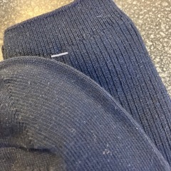 M2510-453　靴下 ネイビー サイズ不明 未使用品の画像