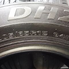DELINTE DH2 205/65R15 15インチ 夏タイヤ 4本 21年製 バリ溝 ステップワゴン ストリーム等　(KTE381) の画像