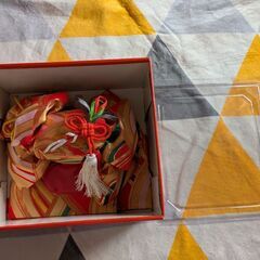 七五三　7歳　結び帯　箱付き　1度使用の画像