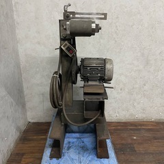 ww4/99 ベルトグラインダー ベルトサンダー W41×D50×H88cm 三相200Ⅴ 動作確認済 研磨機 研削 鉄工 化工 仕上げ 工業★直接引取限定◎の画像