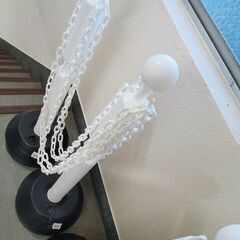 半額以下★ミツギロン、チェーンスタンド3個セット5m/進入禁止の画像