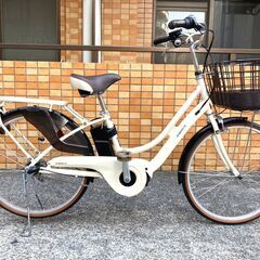 ★電動アシスト自転車 24インチ 内装3段ギア あさひ エナシスエブリ24 ASAENE4-M1★の画像