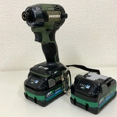 【最新型】HiKOKI ハイコーキ■WH36DD 2XHGSZ 36Vコードレスインパクトドライバ フォレストグリーン■フルセットの画像