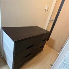 ニトリ チェスト 天板付きの画像