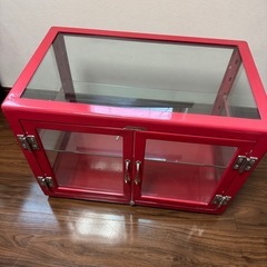 ダルトン　キャビネット　レッドの画像