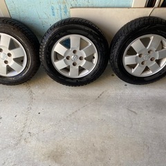 エブリィ　スズキ純正　スタッドレスの画像