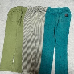 120サイズ　長ズボン　3着セットの画像