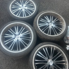 245/35R20 2本,225/35R20 2本　アルミホイル　セットの画像