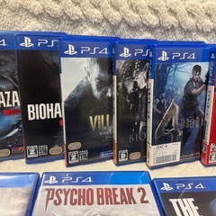 PlayStation4 本体+コントローラー+多数ソフト　まとめ売りの画像