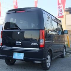 ⭕車検付き！即乗りオッケー！エブリイワゴン　PZ　ターボ⭕ローンブラックでもOK！！審査受付中！自社ローンでは無いオートローン！関西のお店ですが全国どこでも遠方納車できます！の画像