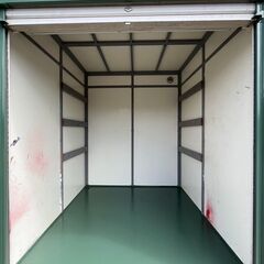 【三重】② シャッター倉庫　1坪　シャッター付倉庫　オオマチワールド　物置　ハウス　バイク　コンテナ　スーパーハウス 【配送可】の画像