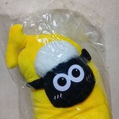 取引決定！　ひつじのショーン　ベビーション　もっちりバナナ特大ぬいぐるみの画像