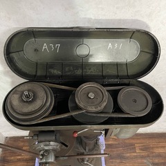 ww4/95 ENSHU ENKOH'S 遠州工業 ESD460DX 卓上ボール盤 三相 200V 丸テーブル 動作確認済 穴あけ 製造業 製缶 鉄工 設備 ★直接引取限定◎の画像