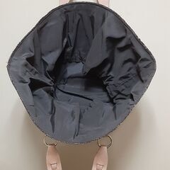 ストロー編みカゴバック　T-391の画像