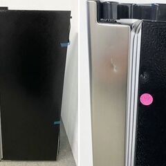 高年式 2024年製 AQUA/アクア 1ドア冷凍庫 ファン式 105L スリム 右開き AQF-SFA11P(S) シルバー 中古家電 店頭引取歓迎 uR10192の画像