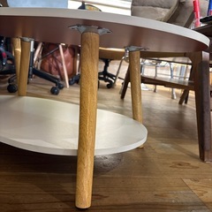 値下げしました‼️【センターテーブル】【オシャレテーブル】クリーニング済み【管理番号13010】町の画像