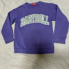 BABYDOLL ベビードール　トレーナー　120サイズの画像