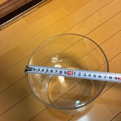 値下〜ガラス製 　円形水槽の画像