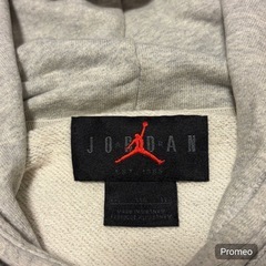 ✨希少・美品✨ NIKE フォトプリント グレー パーカー 2XL JORDANの画像
