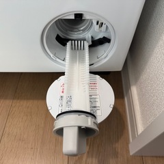 アクア AQUA AQW-D8R ドラム式洗濯機 2024年製 設置のみ美品の画像