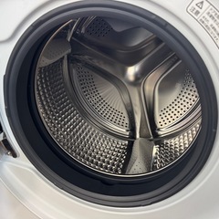 アクア AQUA AQW-D8R ドラム式洗濯機 2024年製 設置のみ美品の画像