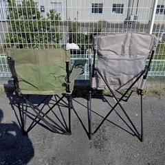 ★未使用品あり★アウトドアチェア クイックキャンプ他 ２脚セットの画像