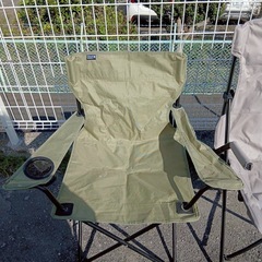 ★未使用品あり★アウトドアチェア クイックキャンプ他 ２脚セットの画像