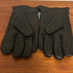 メンズ 手袋 本革 黒 の画像