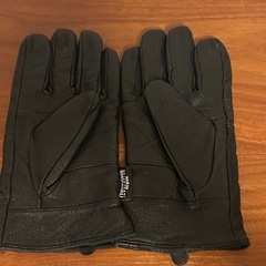 メンズ 手袋 本革 黒 の画像