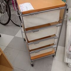 ★リユースのサカイ千葉中央店★  キャスター付きラック  H88×D40×W56 クリーニング済み TC5143の画像