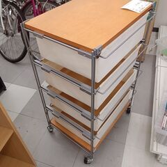 ★リユースのサカイ千葉中央店★  キャスター付きラック  H88×D40×W56 クリーニング済み TC5143の画像