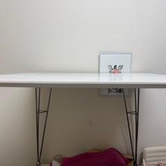 早い者勝ち！美品！白木目テーブル！の画像