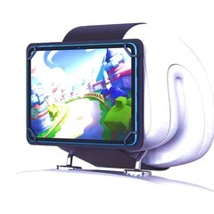 ★【ヘッドレスト用タブレットマウント - フレキシブルで滑り止めのデザイン調整可能なストラップ付き】★新品未使用★の画像