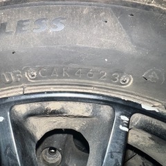 スタッドレス4本セットの画像