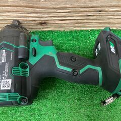 【SIW】HiKOKI ハイコーキ WR36DH(NN) アグレッシブグリーン 36Vコードレスインパクトレンチ 本体のみ ②【中古動作品】の画像
