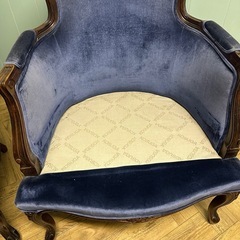 KOSUGA家具　2脚　アンティーク家具　コスガ家具　木製　チェアの画像